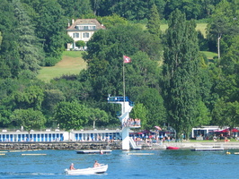 2006 06-Geneva Swimming in the Lake